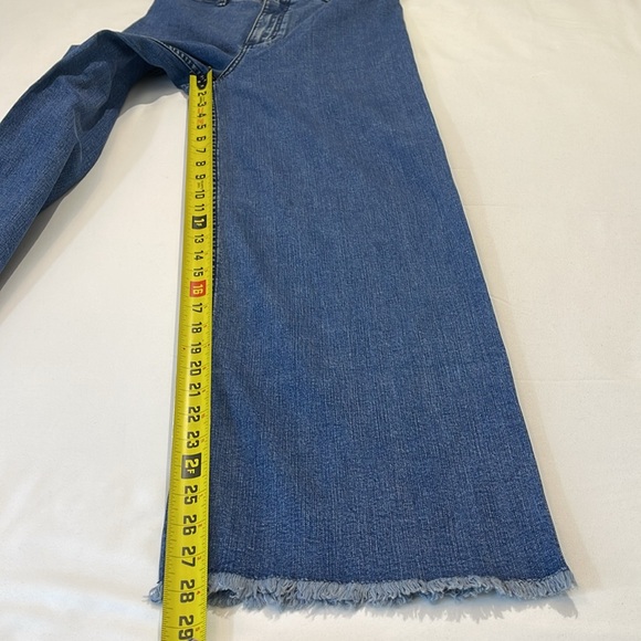 BILLA SIZE 30 Women's Blue Wide-Leg Jeans - Picture 2 of 9
